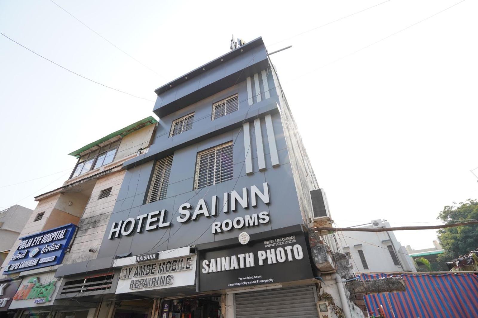 Hotel Sai Inn, Ahmedabad Airport Exterior foto